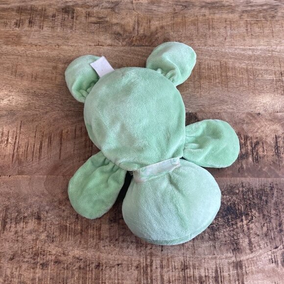 Kellytoy Lying Down Frog Eyes Smile Flower Floppy Soft Big Eyes Green Well Loved - Picture 6 of 8
